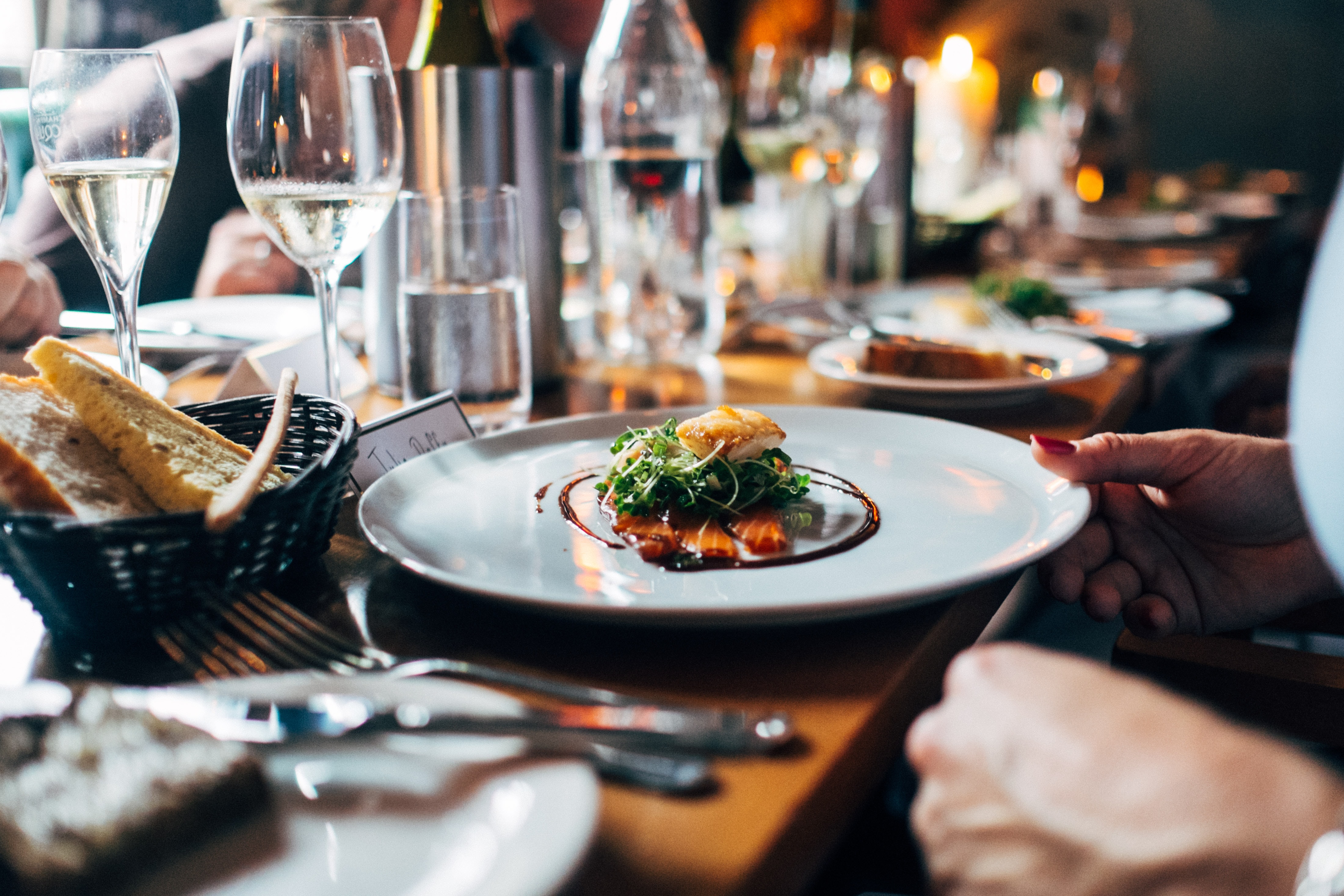 Photo of a meal at The Full Palette Restaurant